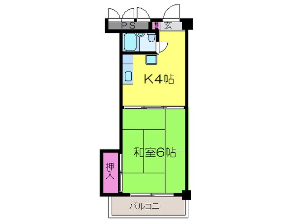 ﾌｧﾐｰﾙMatsumotoの物件間取画像